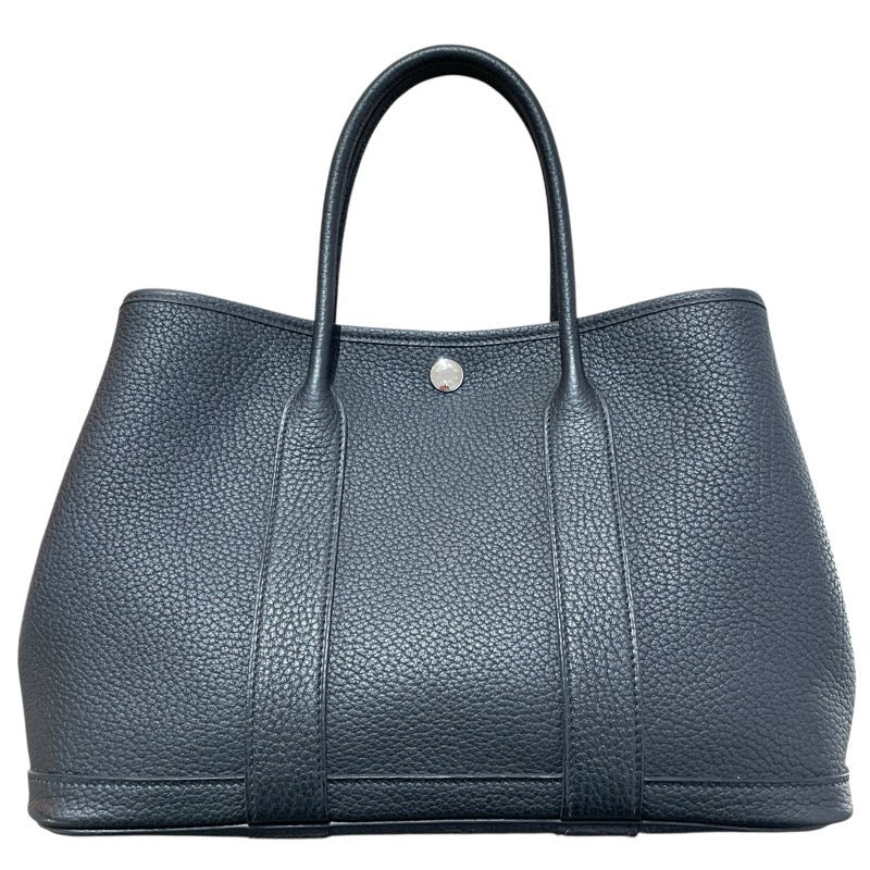 エルメス HERMES ガーデンパーティTPM W刻 ブラック　SV金具 ネゴンダ レディース トートバッグ