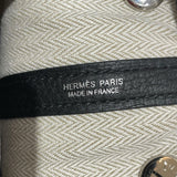 エルメス HERMES ガーデンパーティTPM W刻 ブラック　SV金具 ネゴンダ レディース トートバッグ