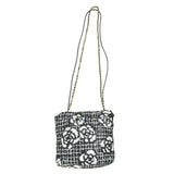 シャネル CHANEL シャネル22ミニ AS3980 ブラック・ホワイト　GD金具 ボア レディース ショルダーバッグ