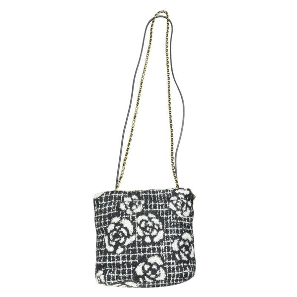 シャネル CHANEL シャネル22ミニ AS3980 ブラック・ホワイト　GD金具 ボア レディース ショルダーバッグ