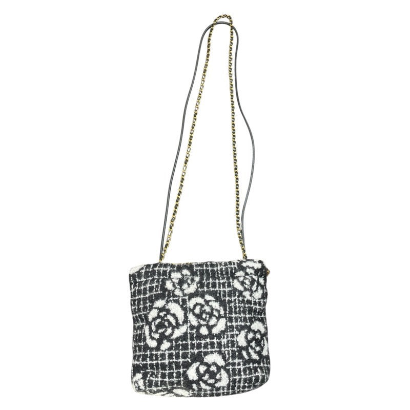 シャネル CHANEL シャネル22ミニ AS3980 ブラック・ホワイト　GD金具 ボア レディース ショルダーバッグ