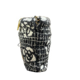 シャネル CHANEL シャネル22ミニ AS3980 ブラック・ホワイト　GD金具 ボア レディース ショルダーバッグ