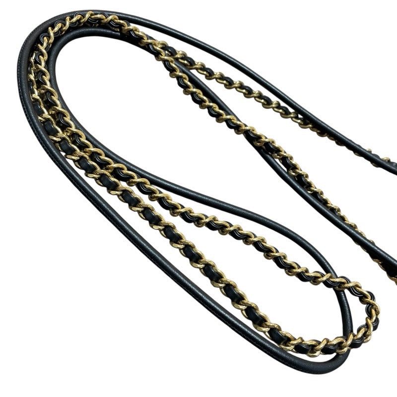 シャネル CHANEL シャネル22ミニ AS3980 ブラック・ホワイト　GD金具 ボア レディース ショルダーバッグ