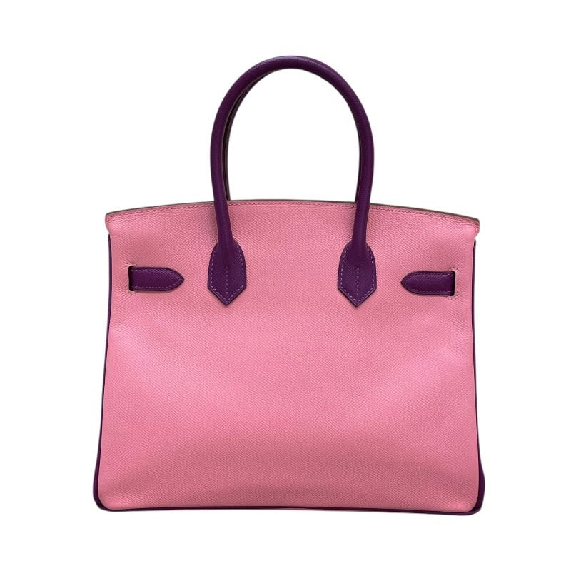 エルメス HERMES バーキン30 　パーソナルオーダー T刻印 ローズコンフェッティ×アネモネ×ゴールド金具 エプソン レディース ハンドバッグ