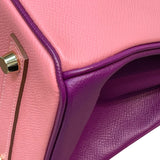 エルメス HERMES バーキン30 　パーソナルオーダー T刻印 ローズコンフェッティ×アネモネ×ゴールド金具 エプソン レディース ハンドバッグ