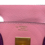 エルメス HERMES バーキン30 　パーソナルオーダー T刻印 ローズコンフェッティ×アネモネ×ゴールド金具 エプソン レディース ハンドバッグ