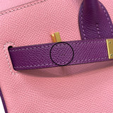 エルメス HERMES バーキン30 　パーソナルオーダー T刻印 ローズコンフェッティ×アネモネ×ゴールド金具 エプソン レディース ハンドバッグ