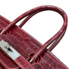 エルメス HERMES バーキン30 □I刻印 ブルゴーニュ/SV金具 ポロサス リセ レディース ハンドバッグ