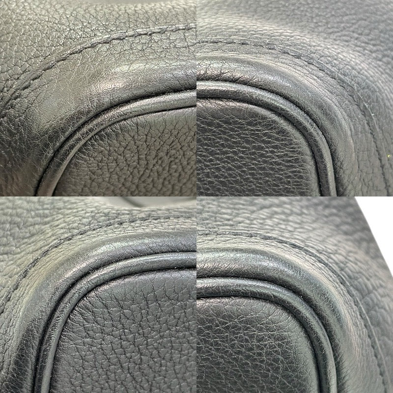 エルメス HERMES ガーデンパーティPM □Q刻 ブラック×SV金具 ネゴンダ ユニセックス トートバッグ