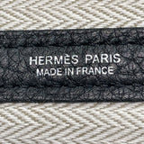 エルメス HERMES ガーデンパーティPM □Q刻 ブラック×SV金具 ネゴンダ ユニセックス トートバッグ