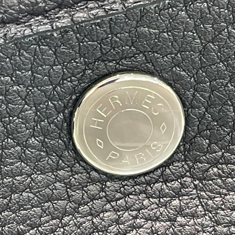 エルメス HERMES ガーデンパーティPM □Q刻 ブラック×SV金具 ネゴンダ ユニセックス トートバッグ