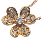 ヴァンクリーフ＆アーペル Van Cleef & Arpels フリヴォルミニ ダイヤネックレス 750PG/ダイヤモンド ジュエリー
