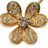 ヴァンクリーフ＆アーペル Van Cleef & Arpels フリヴォルミニ ダイヤネックレス 750PG/ダイヤモンド ジュエリー