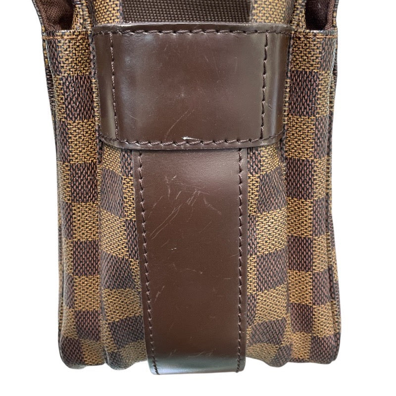 ルイ・ヴィトン LOUIS VUITTON ナヴィグリオ N45255 ブラウン ダミエキャンバス ユニセックス ショルダーバッグ