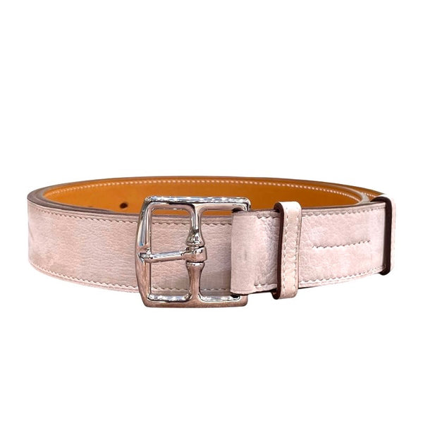 エルメス HERMES エトリヴィエール ベルト アイボリー系/ナチュラル レザー レディース ベルト