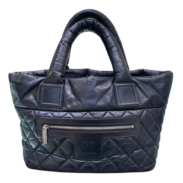 シャネル CHANEL コココクーントートPM A48610 ブラック ナイロン