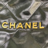 シャネル CHANEL CHANEL22スモールバッグ AS3260 ブラック　ゴールド金具 シャイニーカーフスキン レディース ハンドバッグ