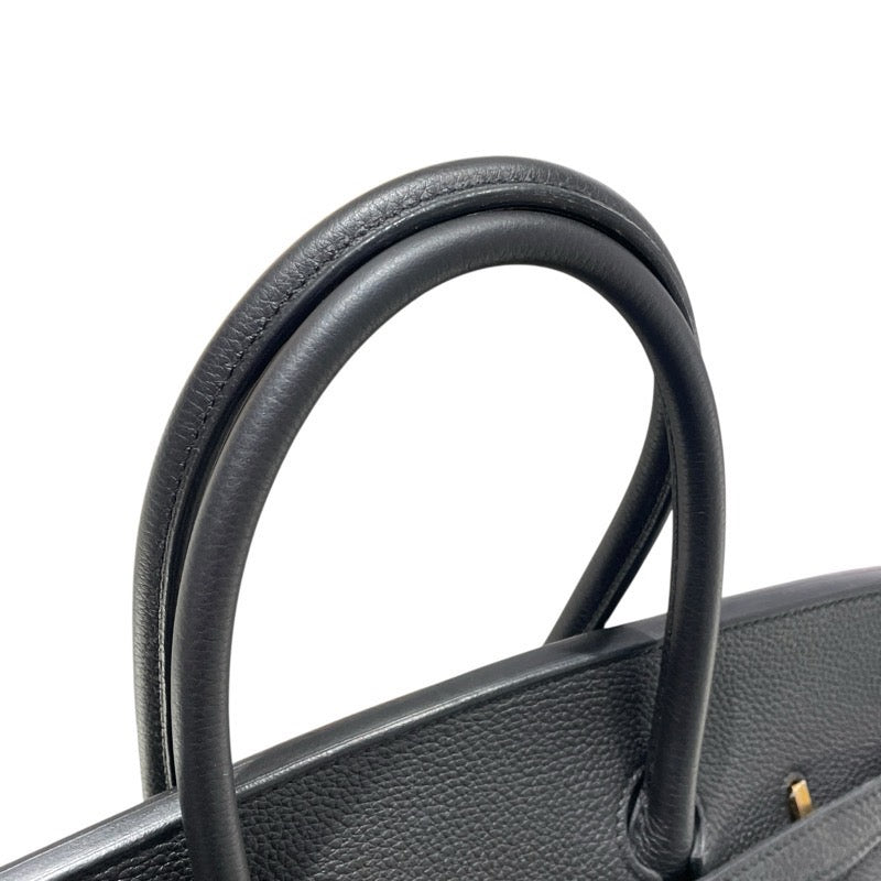エルメス HERMES バーキン35 D刻 ブラック　GD金具 トゴ ユニセックス ハンドバッグ