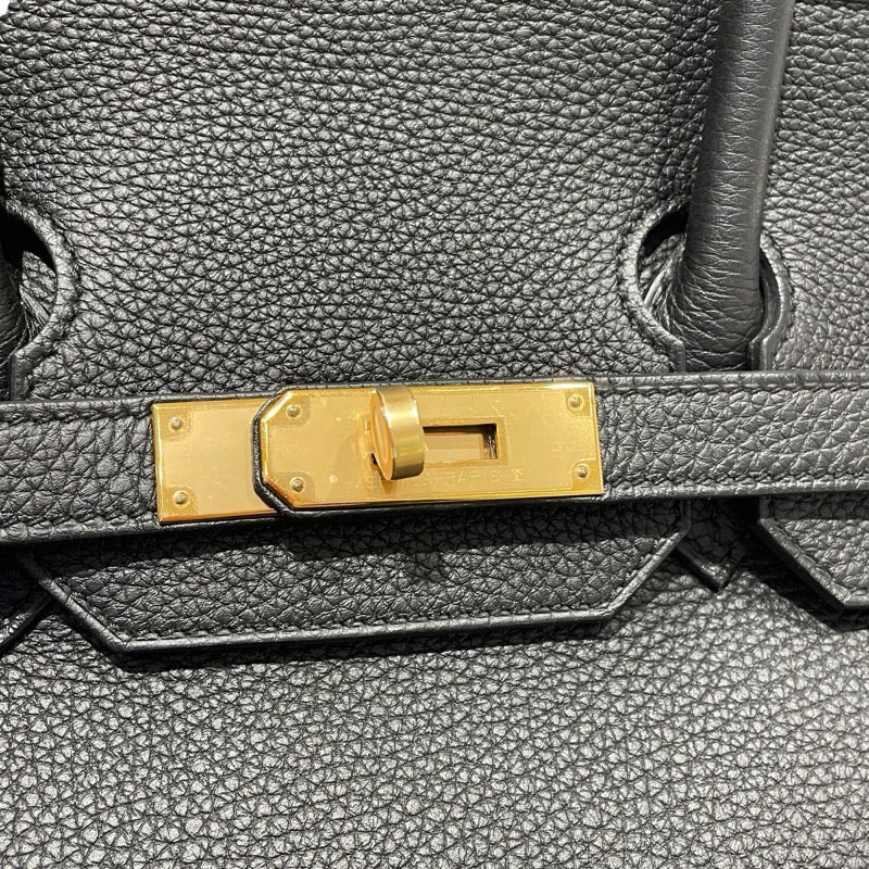エルメス HERMES バーキン35 D刻 ブラック　GD金具 トゴ ユニセックス ハンドバッグ
