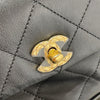 シャネル CHANEL チェーンリュック ブラック　GD金具 ラムスキン レディース リュック・デイパック