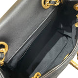 シャネル CHANEL チェーンリュック ブラック　GD金具 ラムスキン レディース リュック・デイパック