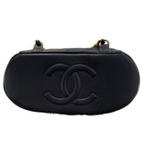シャネル CHANEL チェーンリュック ブラック　GD金具 ラムスキン レディース リュック・デイパック