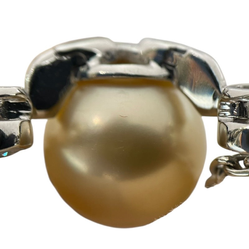 カルティエ Cartier 2Pパール ダイヤネックレス 750WG/パール/ダイヤモンド ジュエリー