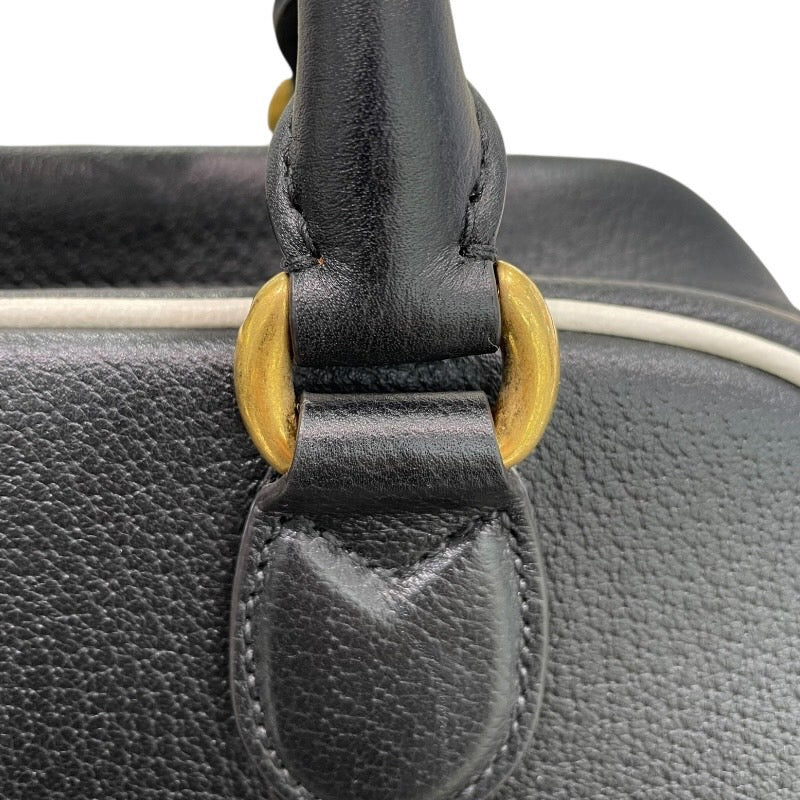 グッチ GUCCI ミニダッフルバッグ adidasコラボ 702397 レザー ユニセックス ボストンバッグ