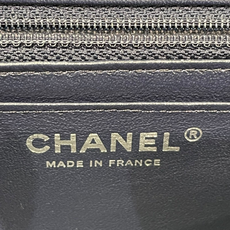 シャネル CHANEL ミニマトラッセ20 A69900 29番台 ネイビー×レッド×ホワイト シルバー金具 ツイード レディース ショルダーバッグ