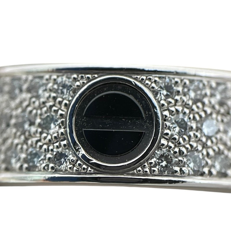 カルティエ Cartier ラブリング フルパヴェダイヤ 750WG/ダイヤモンド ジュエリー