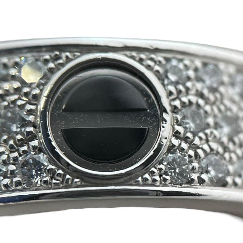 カルティエ Cartier ラブリング フルパヴェダイヤ 750WG/ダイヤモンド ジュエリー