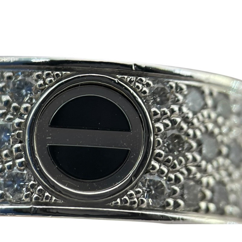カルティエ Cartier ラブリング フルパヴェダイヤ 750WG/ダイヤモンド ジュエリー