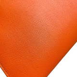 エルメス HERMES ミニケリー20 □D刻 オレンジ　シルバー金具 エバーカーフ レディース ショルダーバッグ