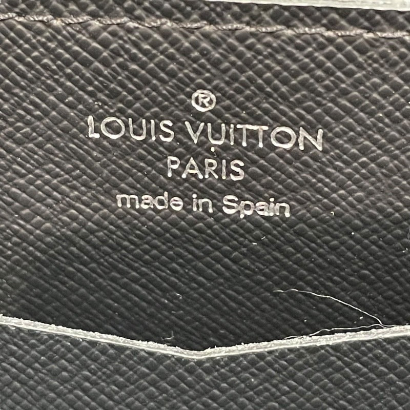 ルイ・ヴィトン LOUIS VUITTON ジッピーXL M61698 ブラック モノグラム・エクリプスキャンバス／レザー メンズ 長財布