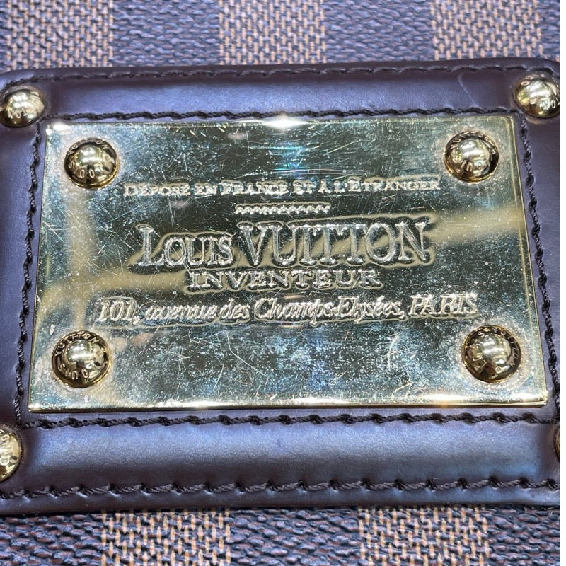 ルイ・ヴィトン LOUIS VUITTON バークレー N52000 ブラウン ダミエ レディース ハンドバッグ