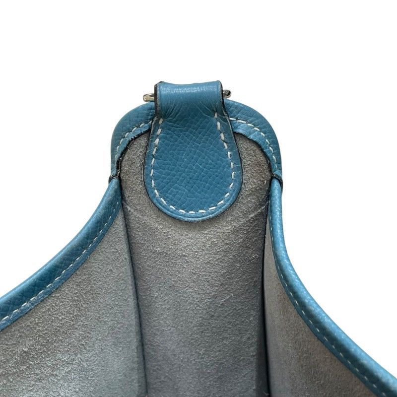 エルメス HERMES ヴェスパPM □A刻 ブルージーン・シルバー金具 クシュベル レディース ショルダーバッグ