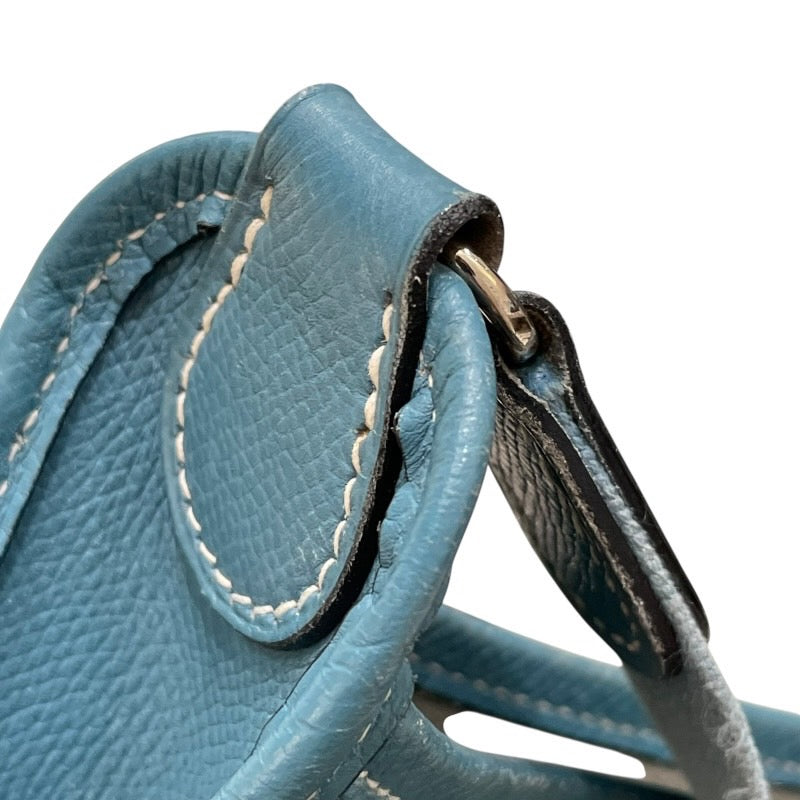 エルメス HERMES ヴェスパPM □A刻 ブルージーン・シルバー金具 クシュベル レディース ショルダーバッグ