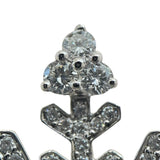 ヴァンクリーフ＆アーペル Van Cleef & Arpels スノーフレークブローチ 750WG/ダイヤモンド ジュエリー