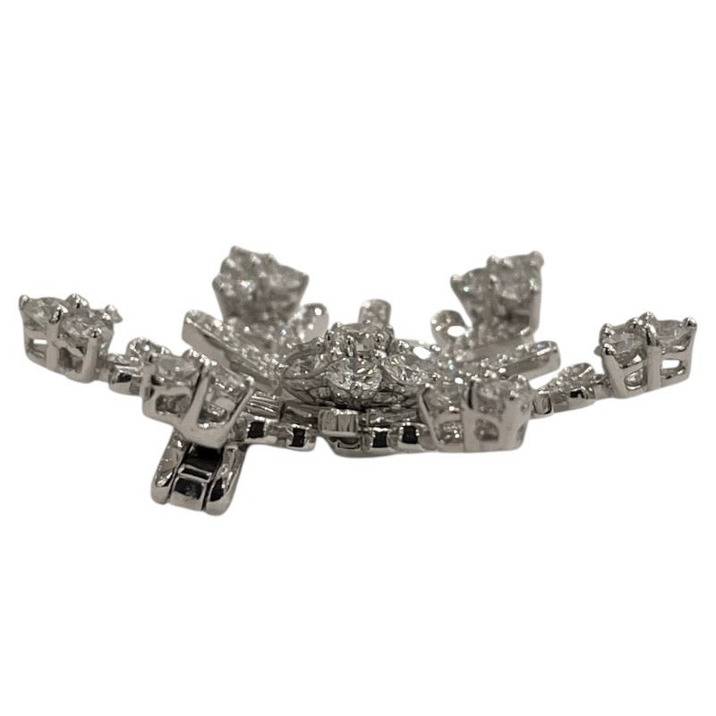ヴァンクリーフ＆アーペル Van Cleef & Arpels スノーフレークブローチ 750WG/ダイヤモンド ジュエリー