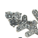 ヴァンクリーフ＆アーペル Van Cleef & Arpels スノーフレークブローチ 750WG/ダイヤモンド ジュエリー