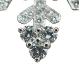ヴァンクリーフ＆アーペル Van Cleef & Arpels スノーフレークブローチ 750WG/ダイヤモンド ジュエリー