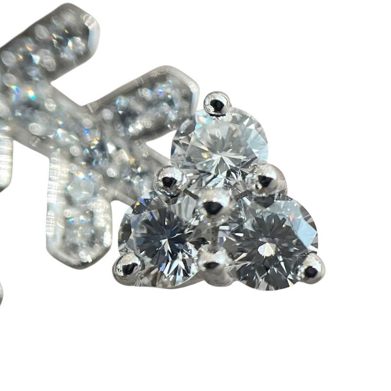 ヴァンクリーフ＆アーペル Van Cleef & Arpels スノーフレークブローチ 750WG/ダイヤモンド ジュエリー