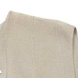 エルメス HERMES シルクノースリーブワンピース ベージュ シルク シルク レディース ワンピース