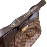 ルイ・ヴィトン LOUIS VUITTON システィナMM N41541 ブラウン ダミエキャンパス メンズ トートバッグ