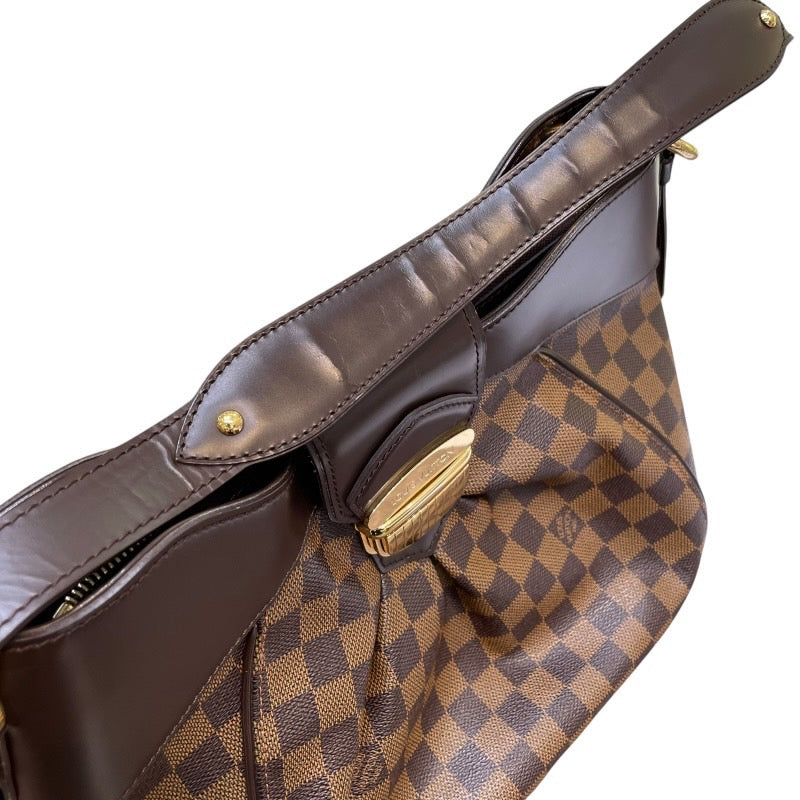 ルイ・ヴィトン LOUIS VUITTON システィナMM N41541 ブラウン ダミエキャンパス メンズ トートバッグ