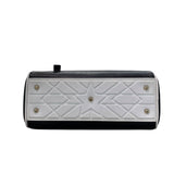 クリスチャン・ディオール Christian Dior ヴァイブ ボーリングバッグ スモール M6209OOBR ブラック×ホワイト カーフ レディース ボストンバッグ