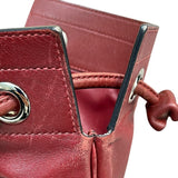 エルメス HERMES アリーヌミニ D刻 ルージュアッシュ×シルバー金具 スイフト レディース ショルダーバッグ