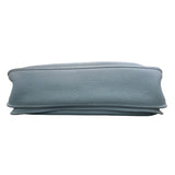 エヴリン3 GM □M刻印 シエル/シルバー金具 トリヨン レディース ショルダーバッグ