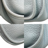 エヴリン3 GM □M刻印 シエル/シルバー金具 トリヨン レディース ショルダーバッグ