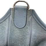 エヴリン3 GM □M刻印 シエル/シルバー金具 トリヨン レディース ショルダーバッグ